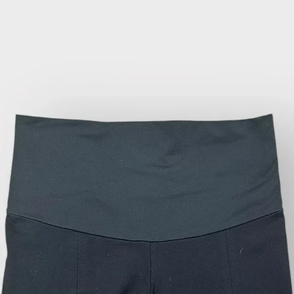 Maternal America Ladies Cropped Princess Seam Belly Support Maternity Leggings M - Picture 4 of 9